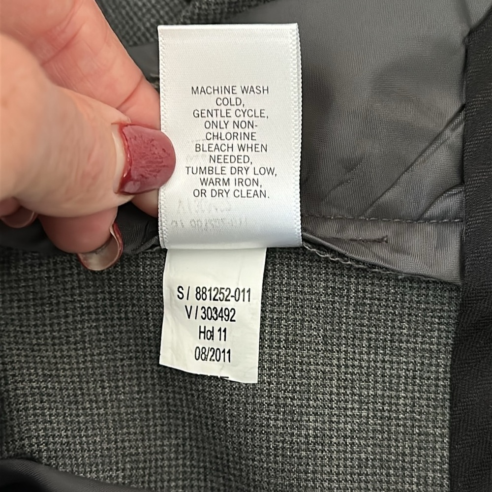 Banana Republic Jackson Fit Trousers - Charcoal Gray - Picture 16 of 16